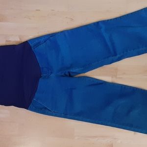 Wide leg maternity pants
